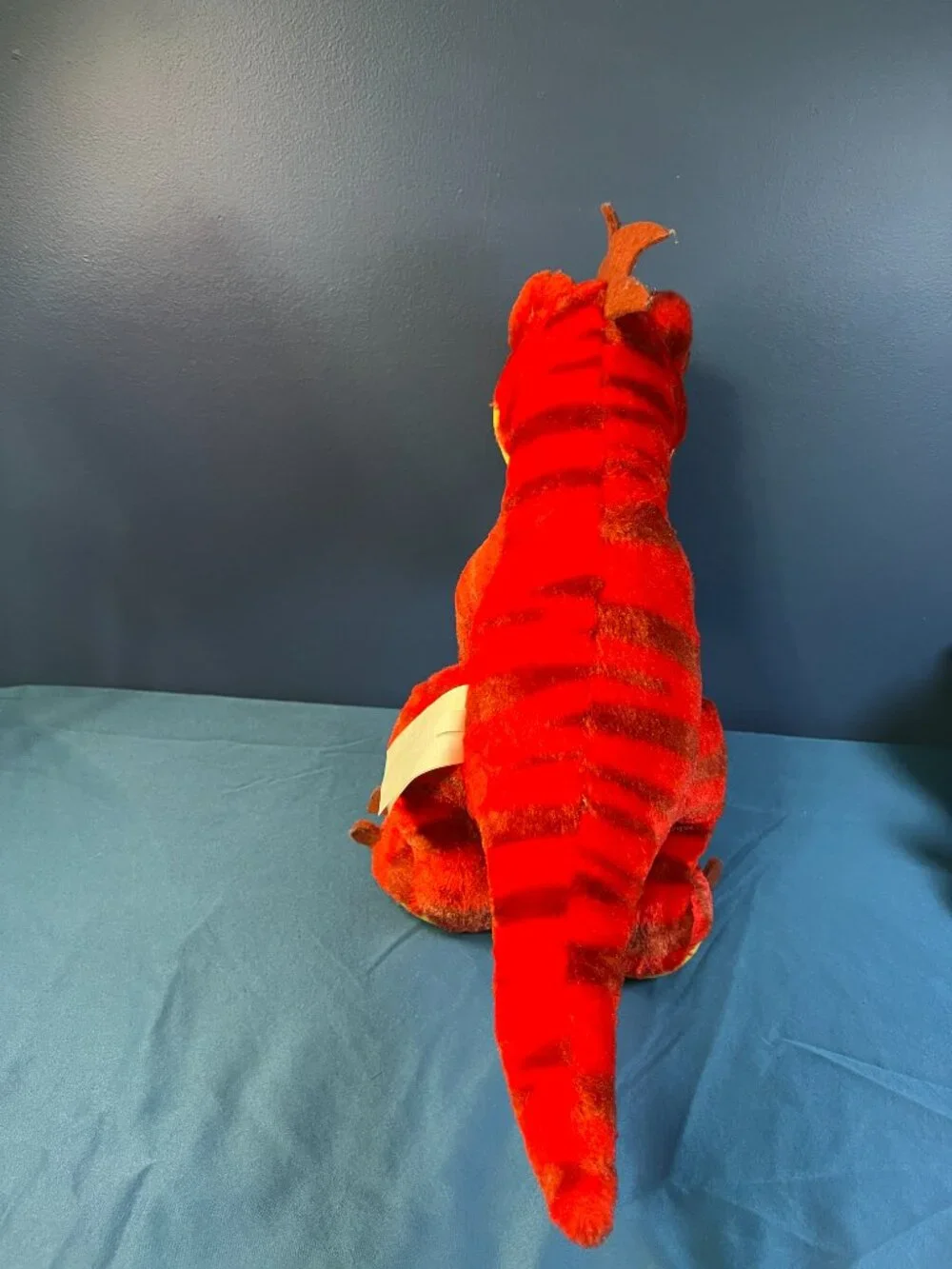 Build A Bear Workshop Red Raptor Dinosaur Plush Stuffed Animal